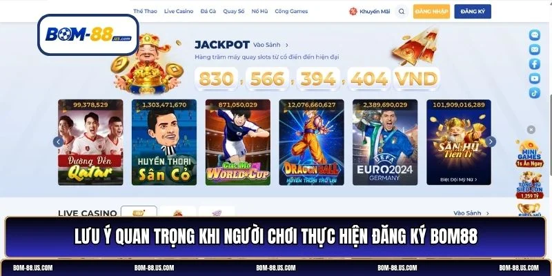 đăng ký BOM88