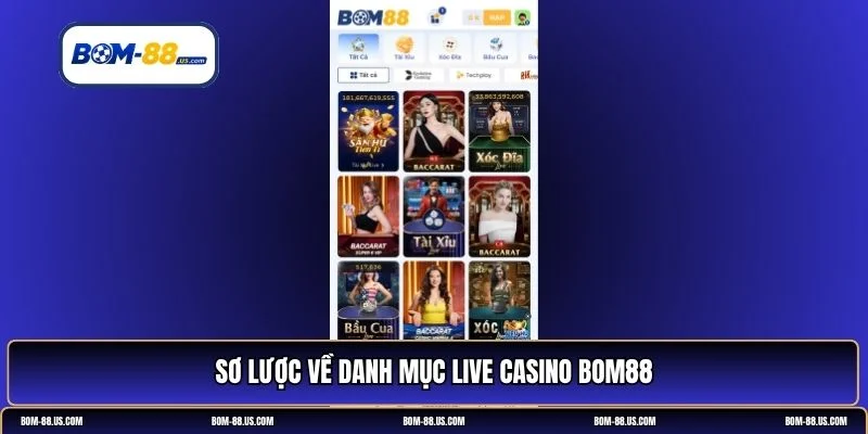 live casino BOM88
